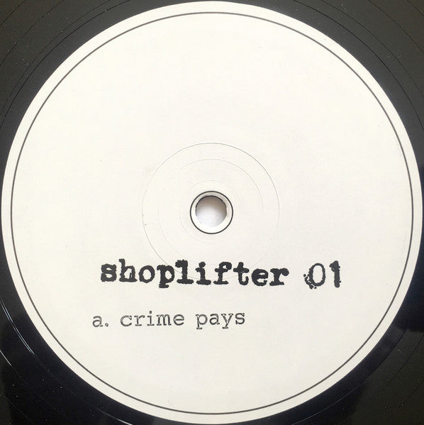 Shoplifter (3) : Crime Pays (12", Ltd, Unofficial)