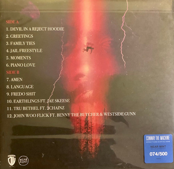 Conway The Machine : Greetings Earthlings (LP, Album, Ltd, Num, Cle)