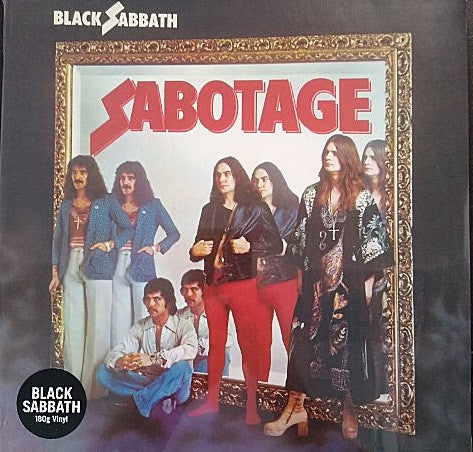 Black Sabbath : Sabotage (LP, Album, RE, 180)