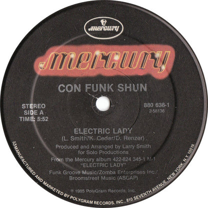 Con Funk Shun : Electric Lady (12", 53 )