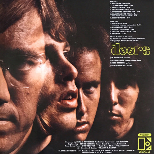 The Doors : The Doors (LP, Album, RE, 180)