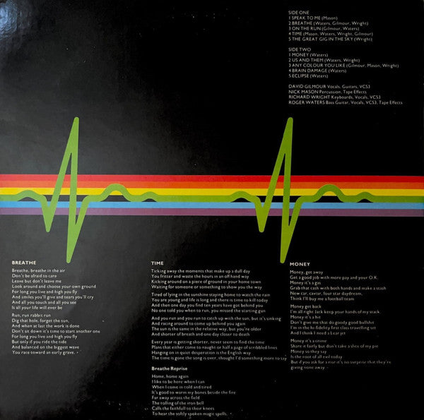 Pink Floyd : The Dark Side Of The Moon (LP, Album, Win)
