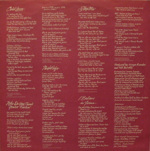 Donna Summer : The Wanderer (LP, Album)