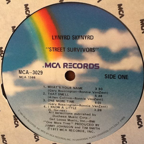 Lynyrd Skynyrd : Street Survivors (LP, Album, RE, Gat)