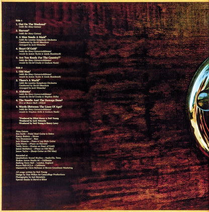 Neil Young : Harvest (LP, Album, RE, RM, Gat)