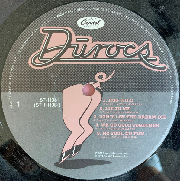 Dūrocs : Dūrocs (LP, Album, Los)