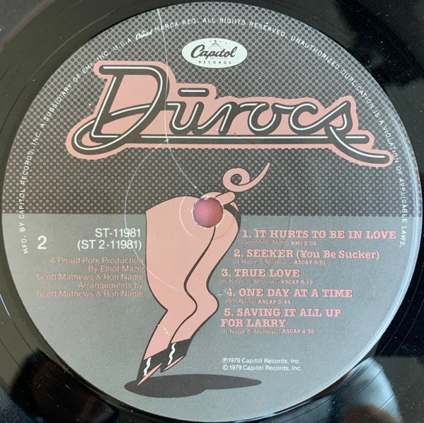Dūrocs : Dūrocs (LP, Album, Los)