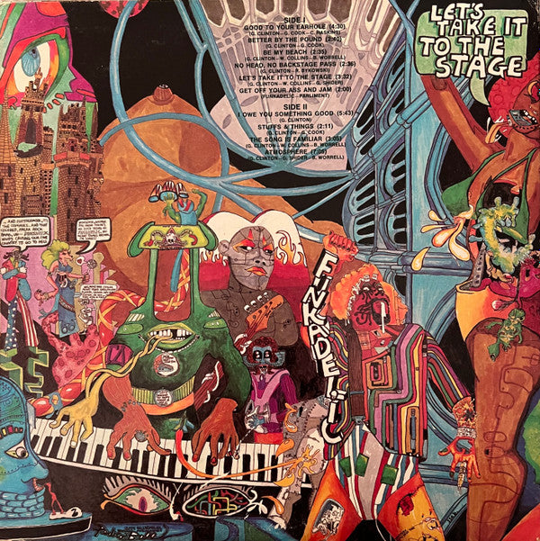 Funkadelic : Let's Take It To The Stage (LP, Album, Gat)