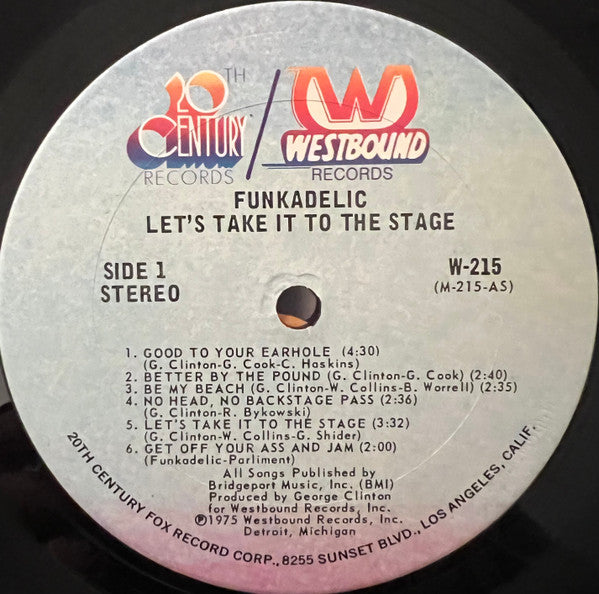 Funkadelic : Let's Take It To The Stage (LP, Album, Gat)