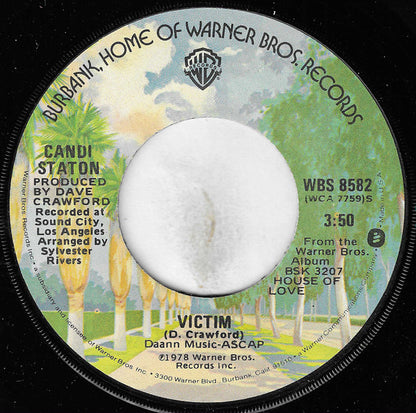 Candi Staton : Victim / So Blue (7", Single, Jac)