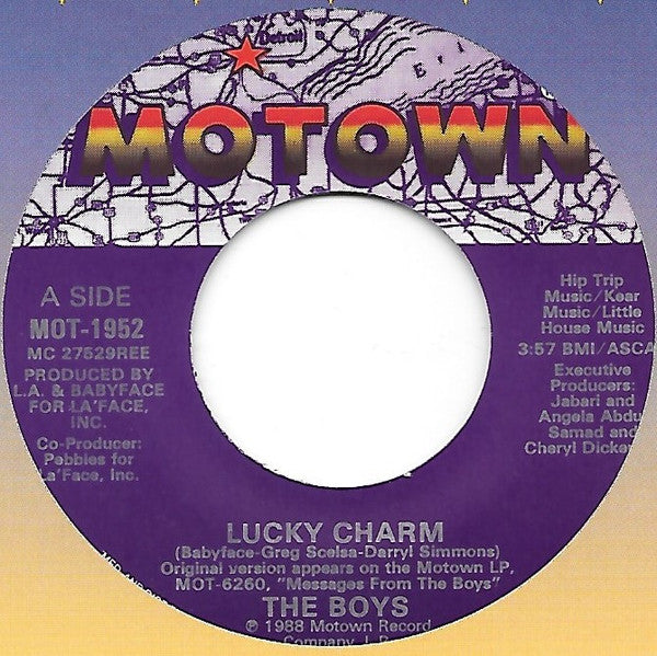 The Boys : Lucky Charm (7", Single)