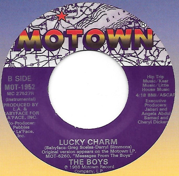 The Boys : Lucky Charm (7", Single)