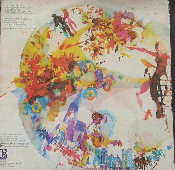 Harry Chapin : Verities & Balderdash (LP, Album)