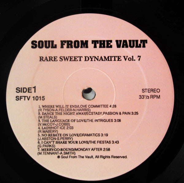 Various : Rare Sweet Dynamite Vol. 7 (LP, Comp)