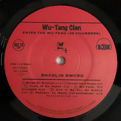 Wu-Tang Clan : Enter The Wu-Tang (36 Chambers) (LP, Album, RE, 180)