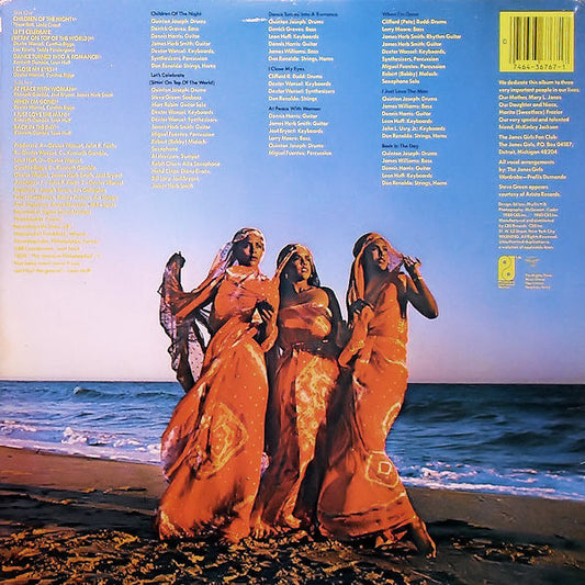The Jones Girls : At Peace With Woman (LP, Album, Promo)