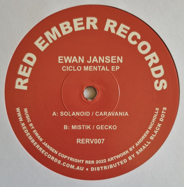 Ewan Jansen : Ciclo Mental EP (12", EP)