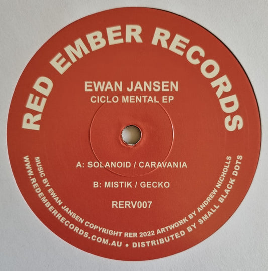 Ewan Jansen : Ciclo Mental EP (12", EP)