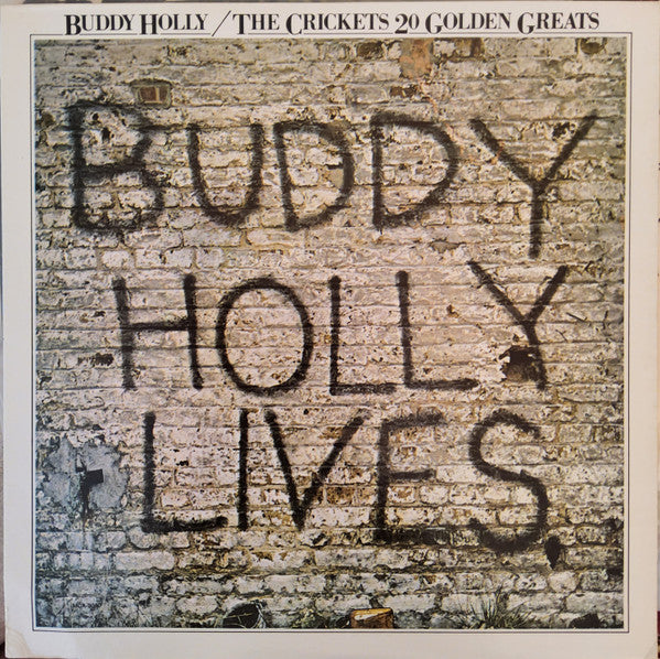 Buddy Holly / The Crickets (2) : 20 Golden Greats (LP, Comp, Mono, Pin)