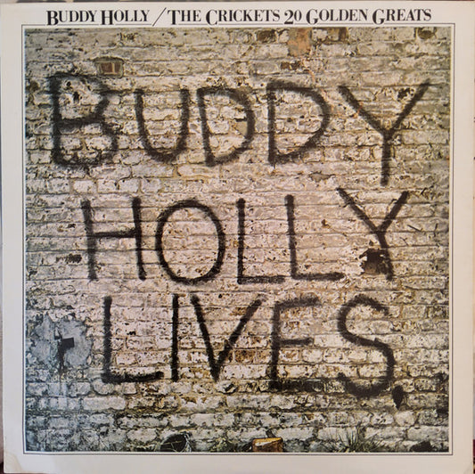 Buddy Holly / The Crickets (2) : 20 Golden Greats (LP, Comp, Mono, Pin)