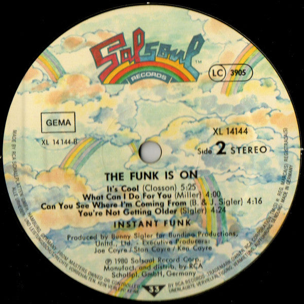 Instant Funk : The Funk Is On (LP, Album)