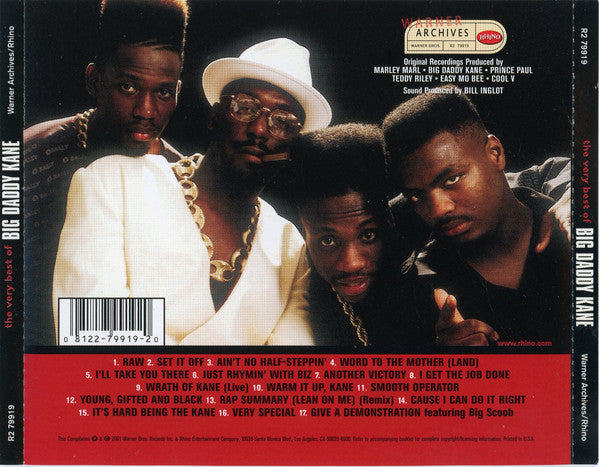 Big Daddy Kane : The Very Best Of Big Daddy Kane (CD, Comp)