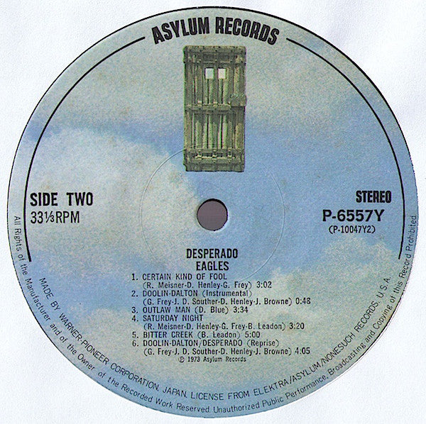 Eagles : Desperado (LP, Album, RE)