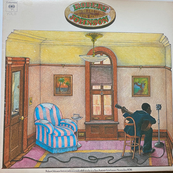 Robert Johnson : King Of The Delta Blues Singers Vol. II (LP, Comp, Mono, RE)