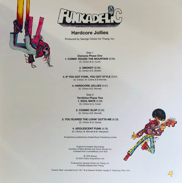 Funkadelic : Hardcore Jollies (LP, Album, Ltd, RE)