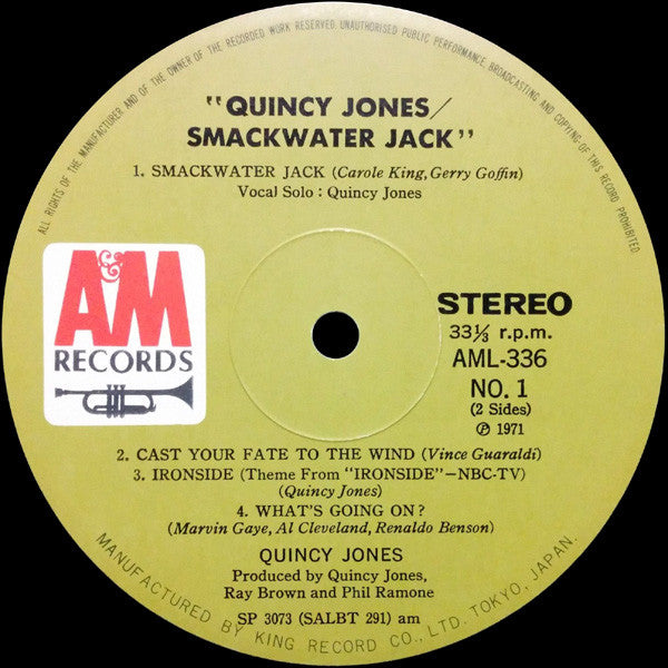 Quincy Jones : Smackwater Jack (LP, Album)