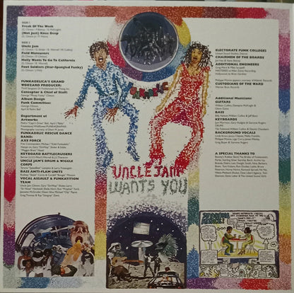 Funkadelic : Uncle Jam Wants You (LP, Album, RE, RM, 180)