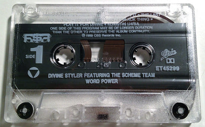 Divine Styler Featuring The Scheme Team : Word Power (Cass, Album, Dol)