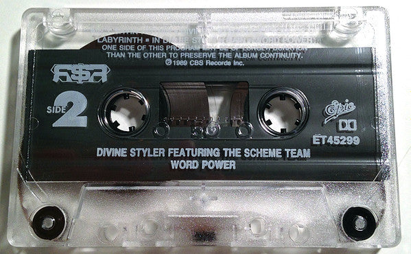 Divine Styler Featuring The Scheme Team : Word Power (Cass, Album, Dol)