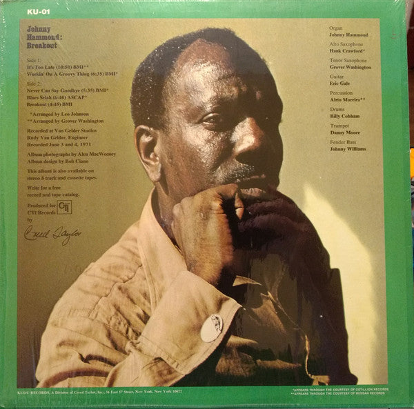Johnny Hammond : Breakout (LP, Album, All)