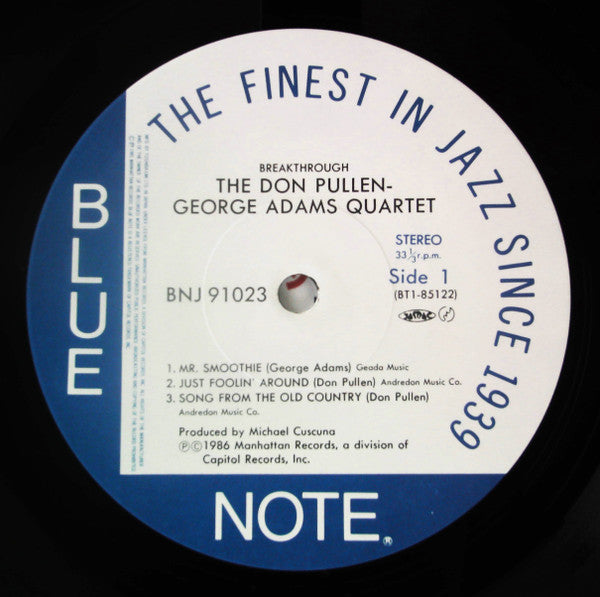 The Don Pullen - George Adams Quartet* : Breakthrough (LP, Album)