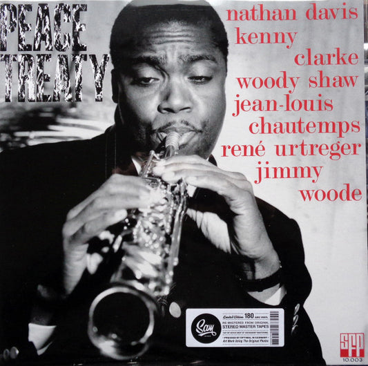 The Nathan Davis Sextet : Peace Treaty (LP, Album, Ltd, RE, RM, 180)