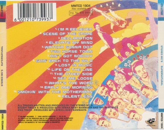 Stereo MC's : Supernatural (CD, Album, RE)
