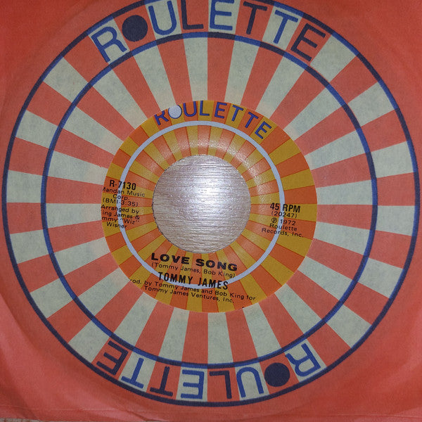 Tommy James : Love Song / Kingston Highway (7")