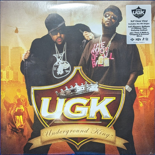 UGK : Underground Kingz (3xLP, Album, RE, Cle)