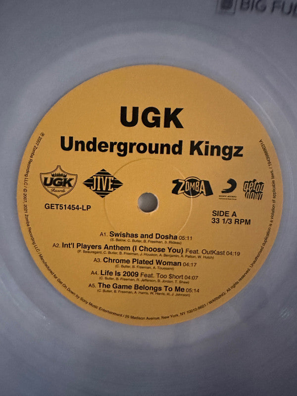 UGK : Underground Kingz (3xLP, Album, RE, Cle)