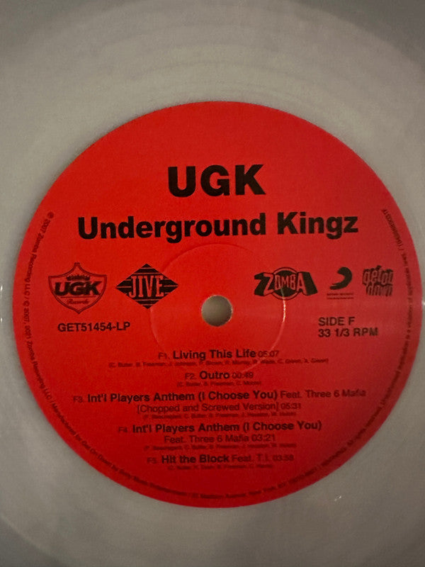 UGK : Underground Kingz (3xLP, Album, RE, Cle)