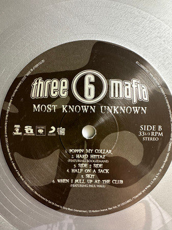 Three 6 Mafia : Most Known Unknown (2xLP, Album, Ltd, RP, Sil)