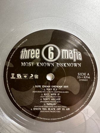 Three 6 Mafia : Most Known Unknown (2xLP, Album, Ltd, RP, Sil)