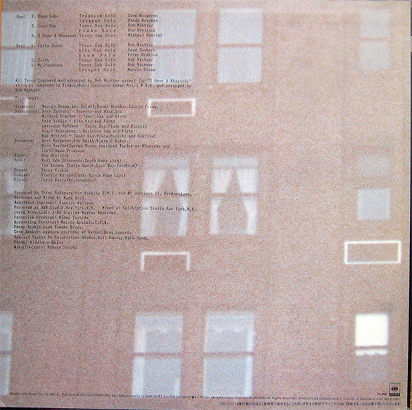 Bob Mintzer Horn Man Band* : Papa Lips (LP, Album)