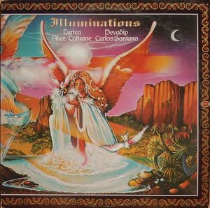 Carlos Santana & Alice Coltrane : Illuminations (LP, Album)