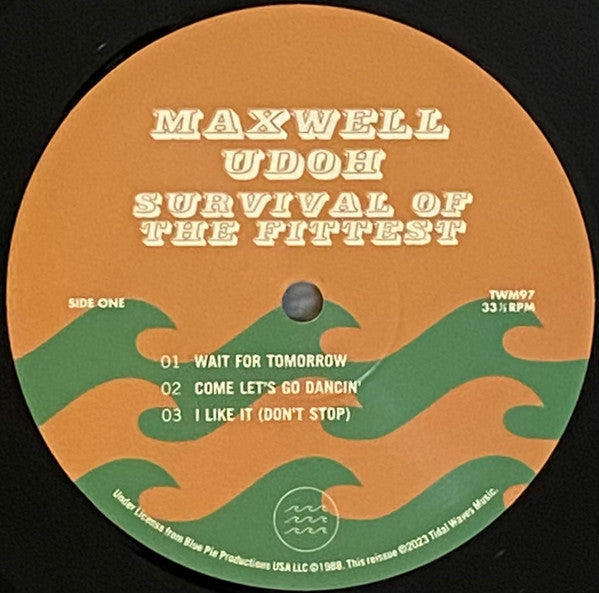 Maxwell Udoh (Dove's Golden Voice)* : Survival Of The Fittest (LP, Album, RSD, Ltd, RE)