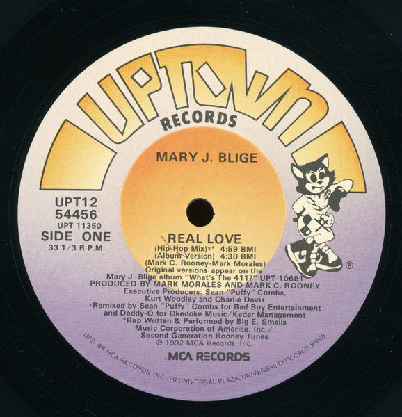 Mary J Blige* : Real Love (12")