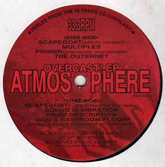 Atmosphere (2) : Overcast! EP (12", EP)
