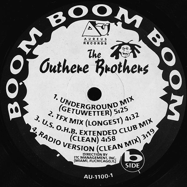 The Outhere Brothers : Boom Boom Boom (12")