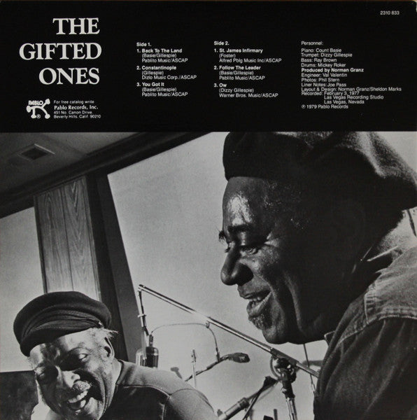Count Basie & Dizzy Gillespie : The Gifted Ones (LP, Album, Gat)